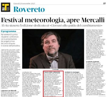 Marconi Horizon sul T di giovedì 20 novembre 2025