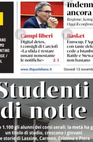 RassegnaStampa - 2025 11 13 IlT Quotidiano cover
