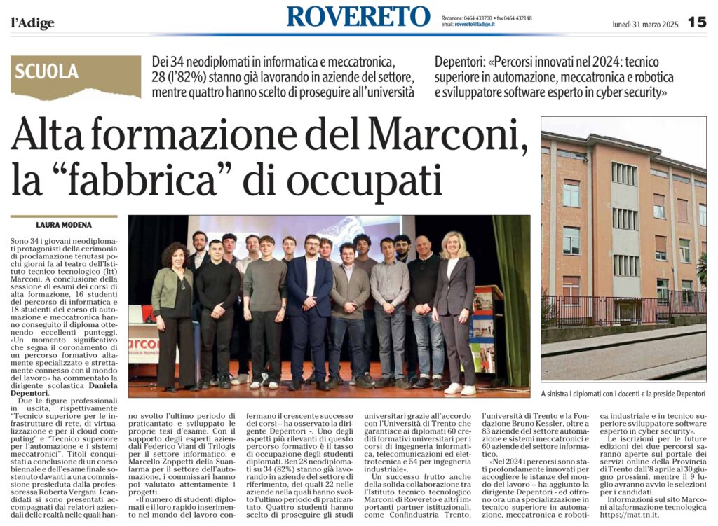 2025 - alta formazione esami finali marzo 2025 ladige