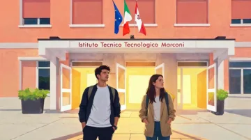 EsamiDiMaturita2026 - due studenti ingresso marconi disegno